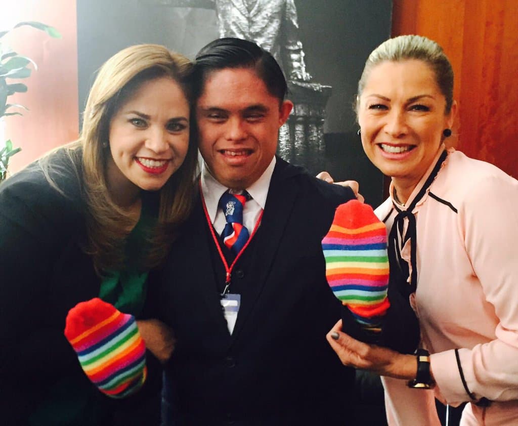 Lety Calderón celebró el Día Mundial del Síndrome de Down y se veía muy feliz.