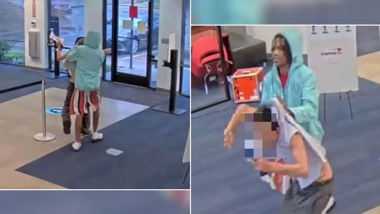 Video capta el momento en que un hombre es víctima de un secuestro exprés