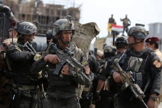 Soldados del ejército iraquí toman el control de la ciudad de Tikrit, que desde junio del año pasado se encontraba en manos del Estado Islámico (ISIS).