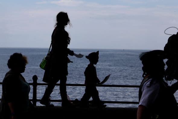 Desde la primera convocatoria, la gente se vio animosa.