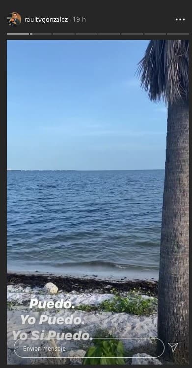 Estar en movimiento después de los meses de confinamiento es muy importante para él y los bellos paisajes lo inspiran y lo motivan a ir tras su meta.