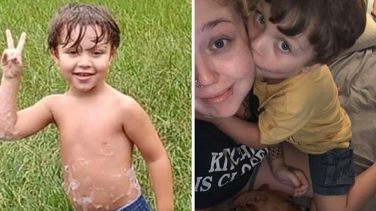 “Creo que ese cuerpo es el de mi bebé”: Madre de Samuel Olson pide que arresten al padre del menor