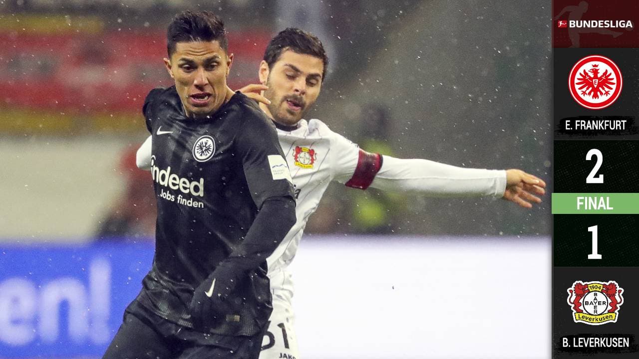 Carlos Salcedo los 90', Eintracht reencuentran triunfo en la Bundesliga