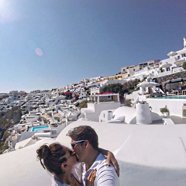 Sin duda alguna, Santorini, en Grecia, tiene las mejores vistas. Los paisajes aquí son espectaculares.