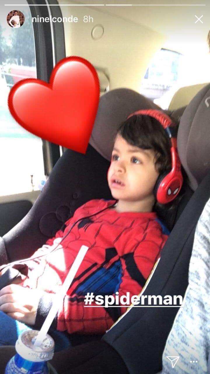 Emmanuel, hijo de Ninel Conde y Giovanni Medina, celebró el pasado 4 de noviembre su cumpleaños número 3, al cual llegó disfrazado de Spiderman.