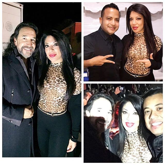 Desde luego, el estilo animal print también le queda bien a Vicky.