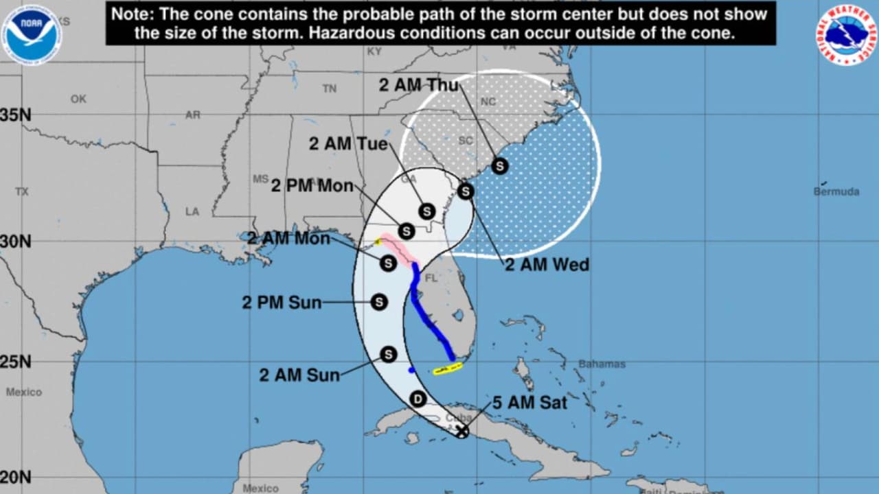 Depresión tropical #4 se mueve sobre el sur de Florida y esto nos espera en las próximas horas