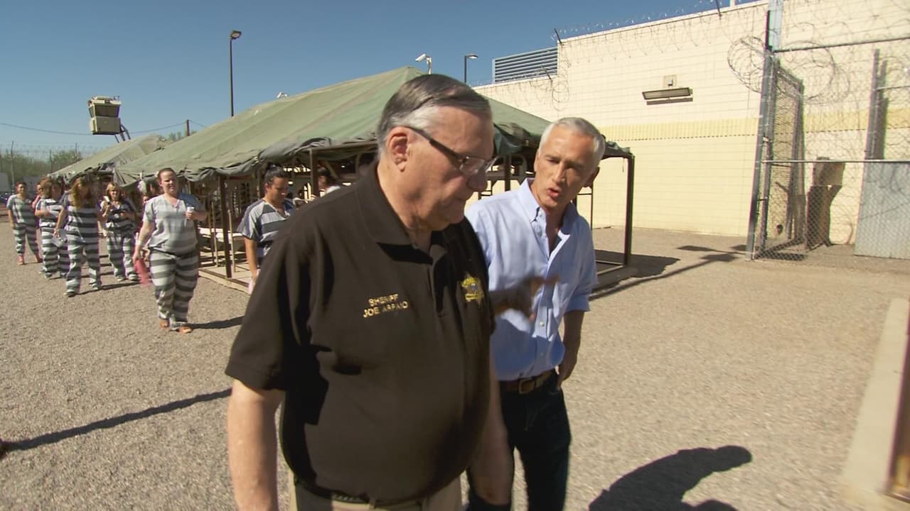 In 2013 Univision anchor Jorge Ramos toured the tent city jail with Arpaio. He rejected accusations of racial profiling.