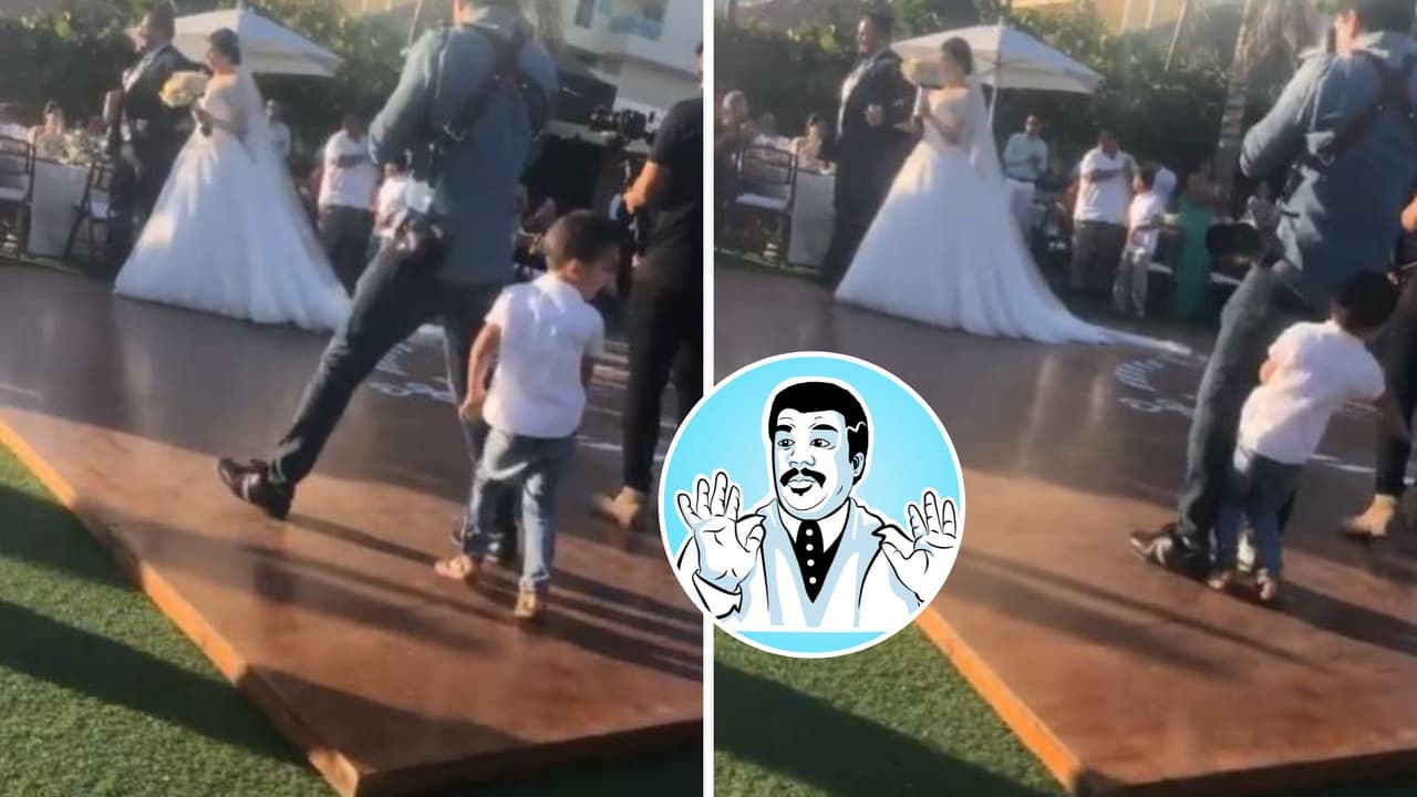 Niño es aplastado en plena boda por atravesarse y desata debate en redes: “¿Bodas sin niños?”