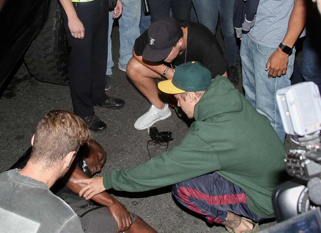 Fue el mismo Bieber quien se detuvo para socorrer a William Wilson.