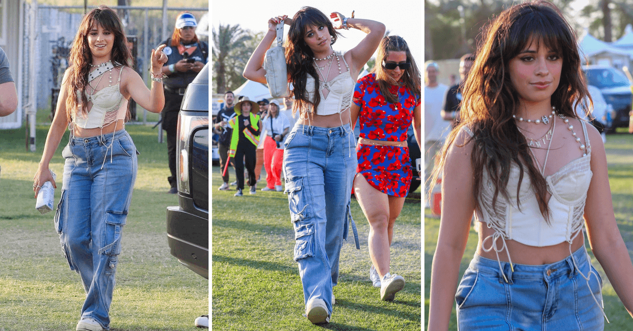 El look de Camila Cabello en Coachella 2023