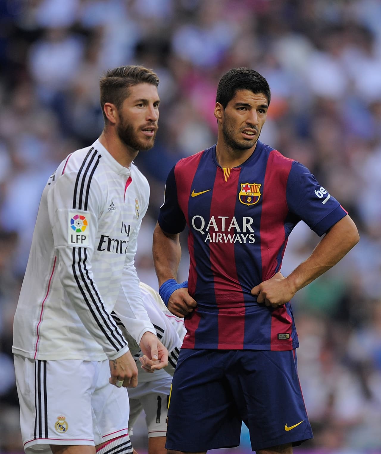 Luis Suárez confiesa que Ramos es uno de los tres defensas que mejor le ha marcado