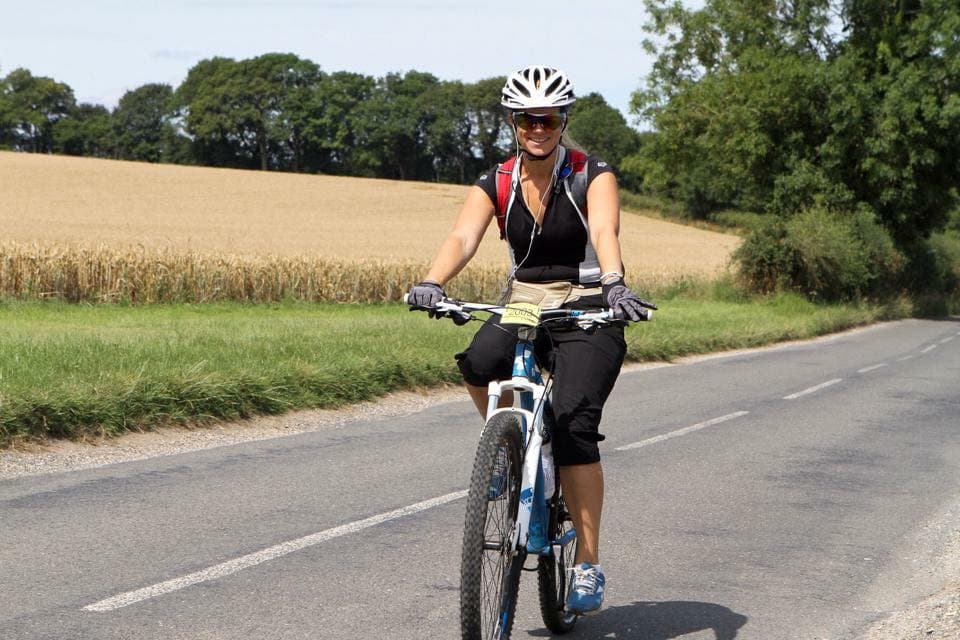 Era fanática del ciclismo y de los deportes en general.