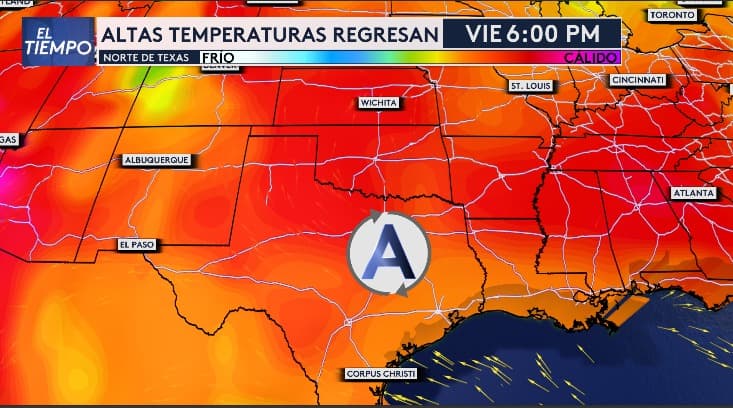 Desde el viernes, nos prepararemos
<b>para experimentar un notable aumento en las temperaturas</b>.