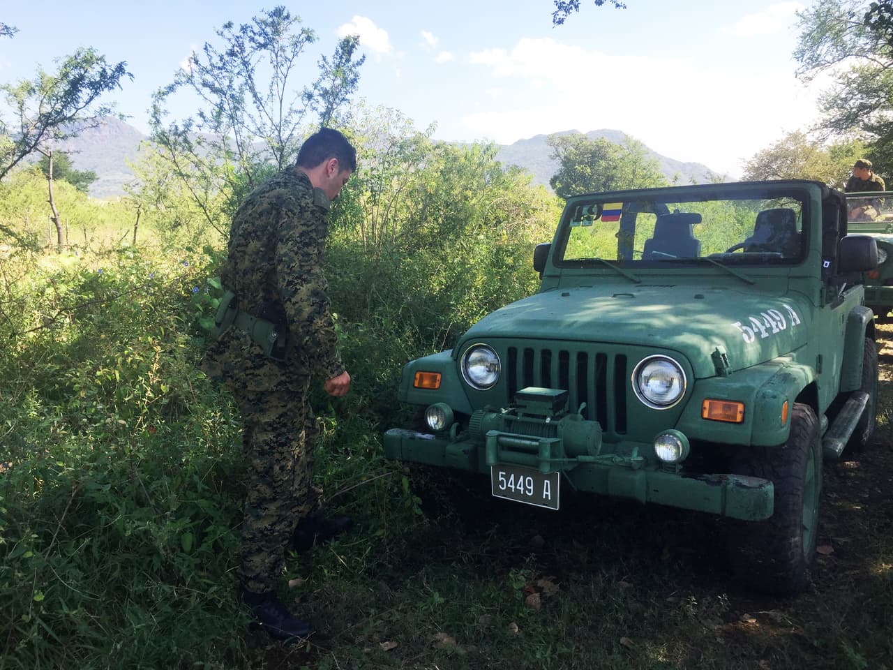 El actor Tommy Vásquez también fue parte de la grabación, pues interpreta al coronel Santamaría, quien secuestró a Yolanda.