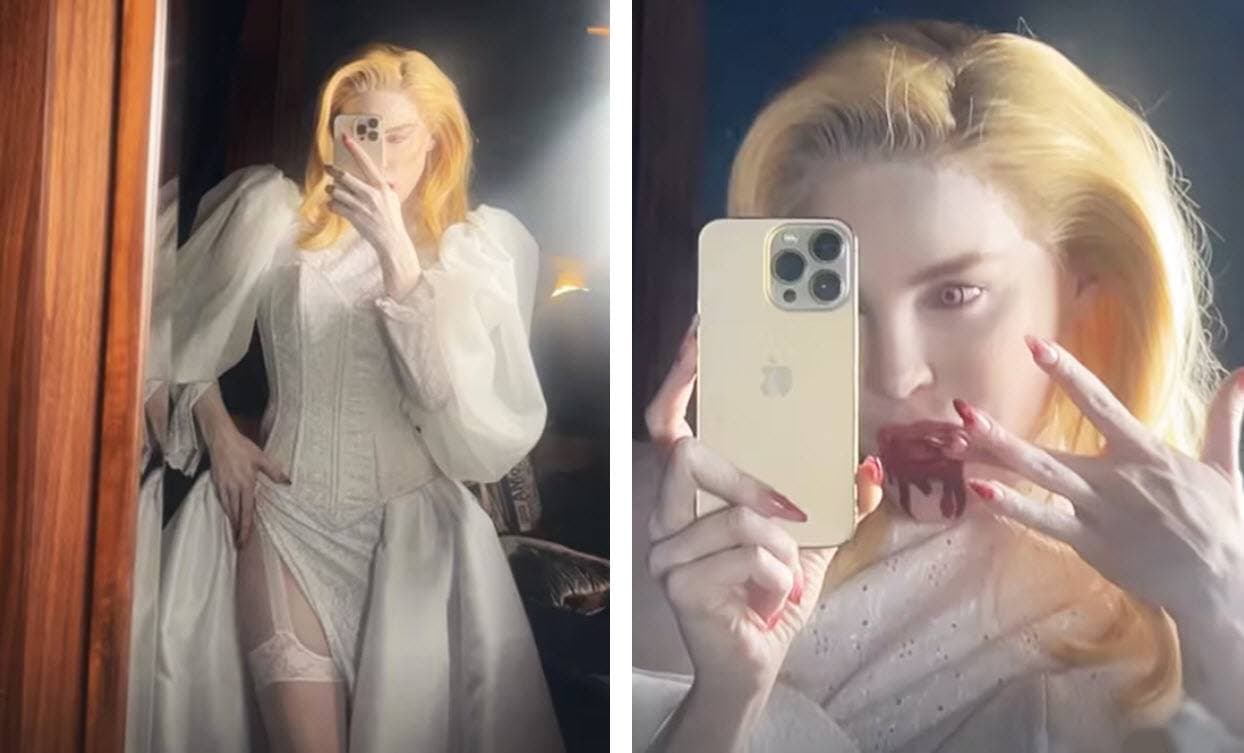 Belinda de vampiresa en 'Beliween 2024'