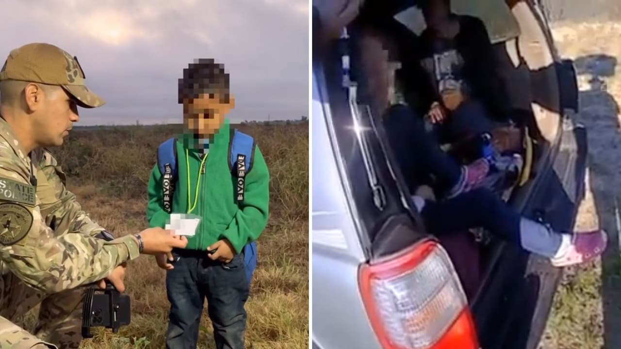 Tres niños inmigrantes son detectados viajando solos para cruzar la frontera