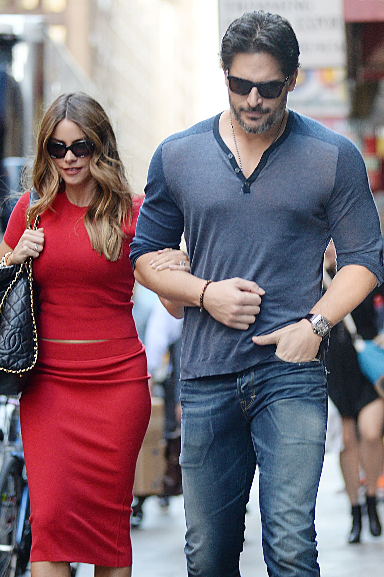 La pareja presume su amor por las calles de Manhattan antes de regresar a su hotel.
