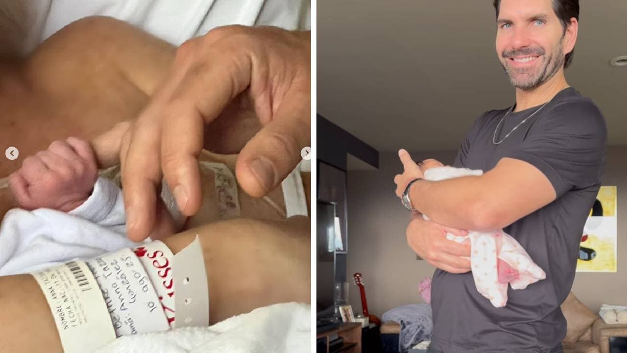 Arap Bethke y su hija Sienna.