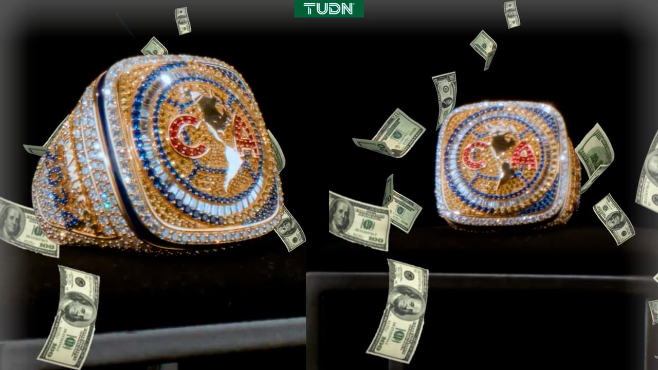 ¡Es hermoso! Esto cuesta el brutal anillo de campeón del América