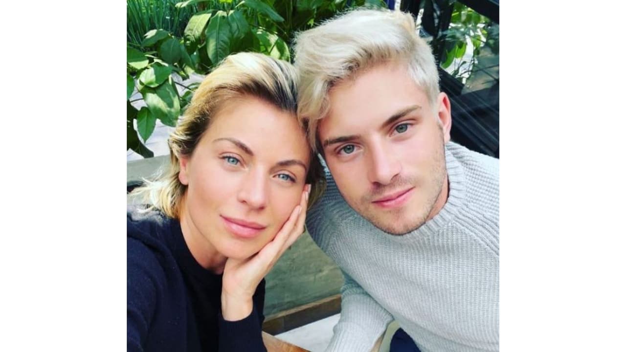 Ludwika Paleta y su hijo