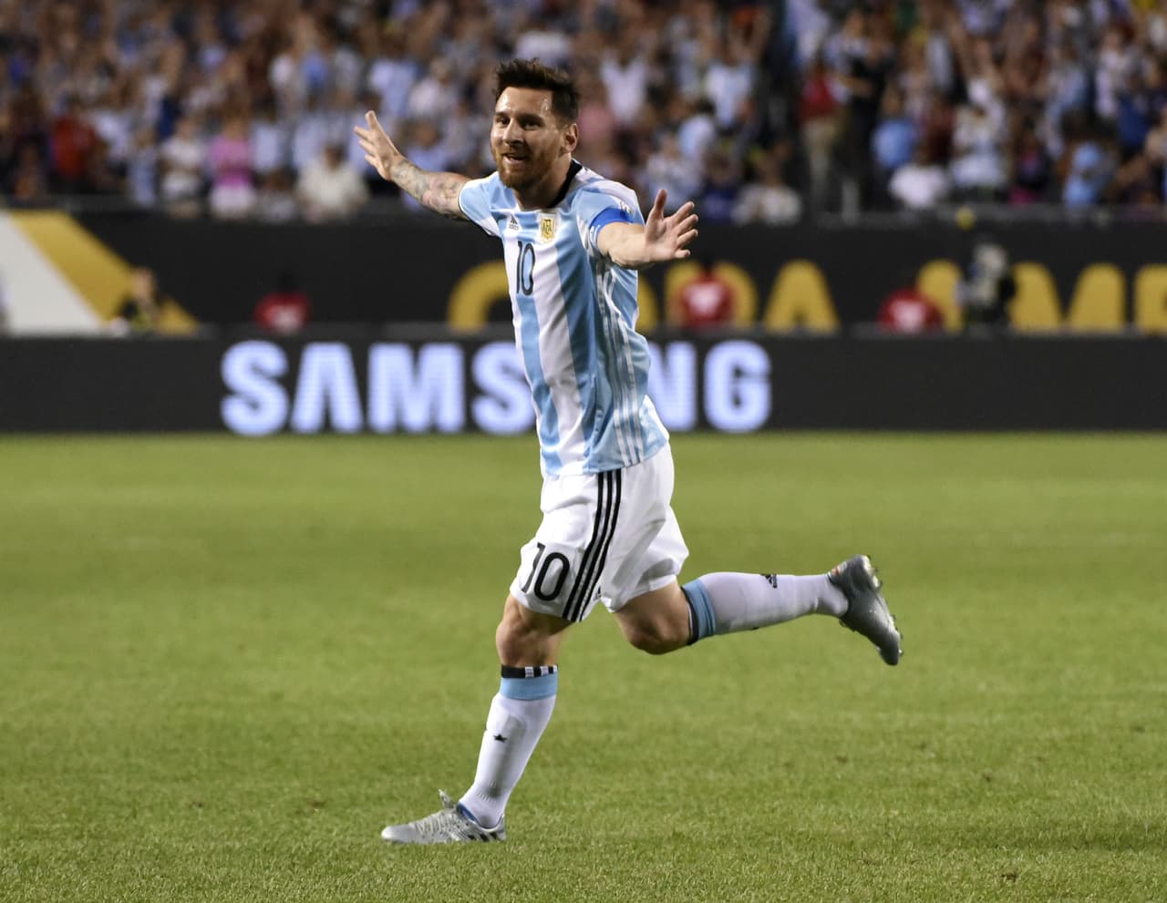 Lionel Messi se lució con un fantástico hat-trik con la selección argentina en su partido ante Panamá en Copa América.