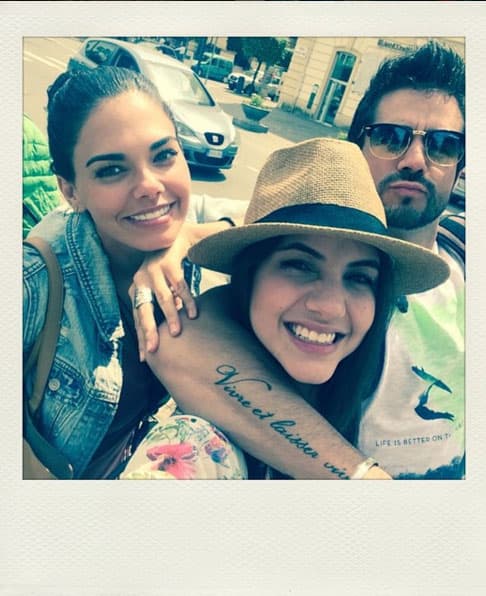 Livia, José y Ela Velden eran inseparables.