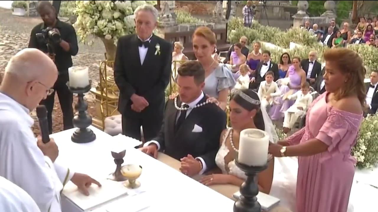 "El padre se equivocó": los momentos curiosos y tiernos de la boda de Francisca y Francesco