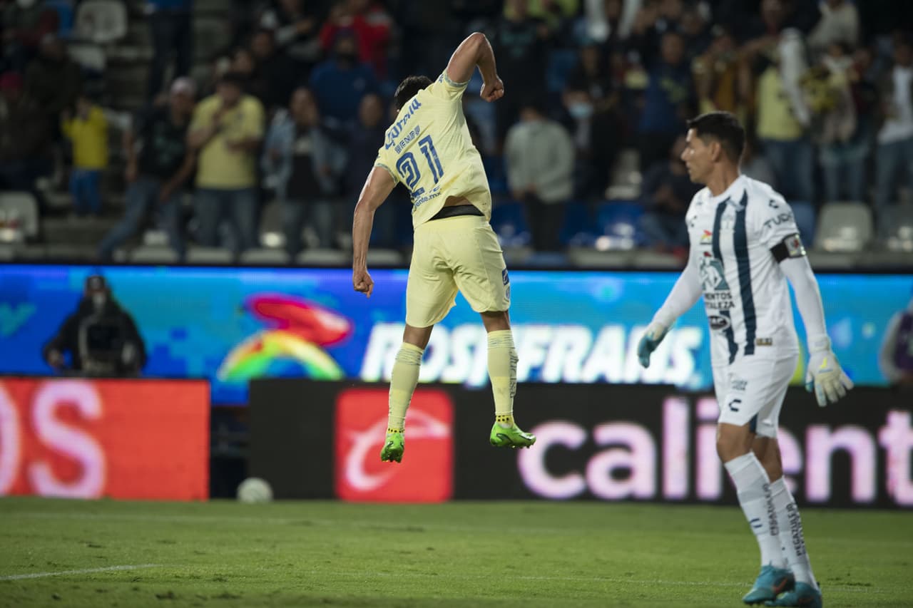 América goleó 0-3 a Pachuca con tantos de Alejandro Zendejas, ‘Cabecita’ Rodríguez y Henry Martín en la Jornada 9 del Apertura 2022.