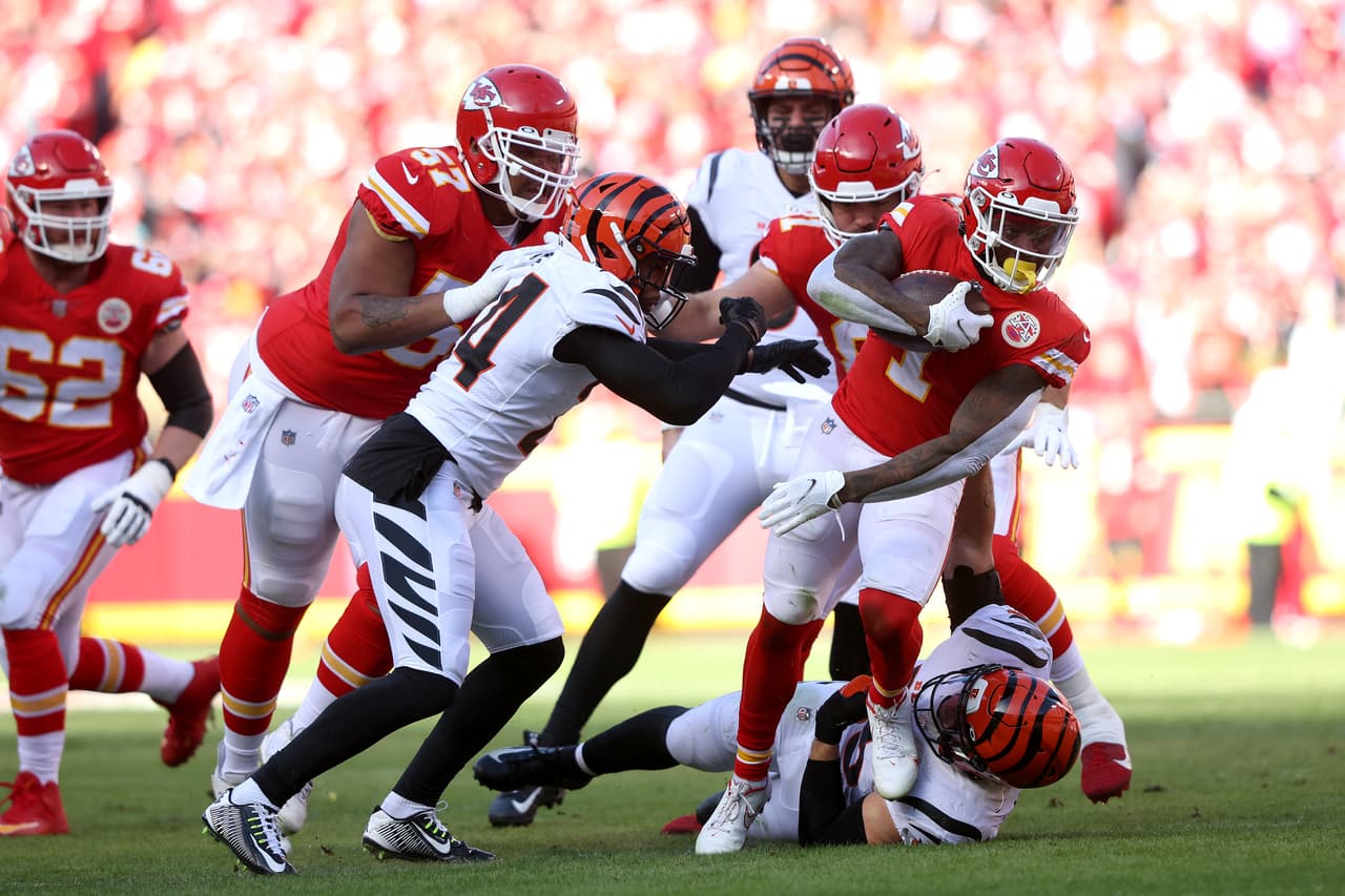 Kansas City y Cincinnati disputaron la Final de la Conferencia Americana.