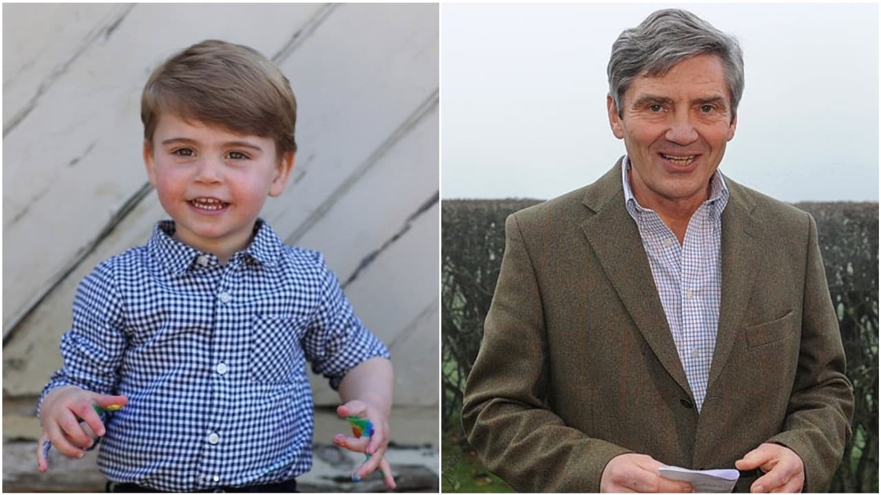 Dicen que el séptimo bisnieto de la reina Isabel II tiene los mismos rasgos que su abuelo materno, Michael Middleton.