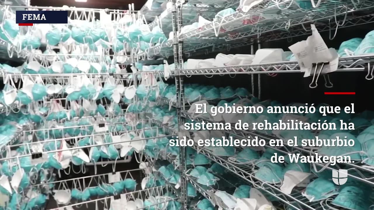 Ayuda para profesionales de salud en Illinois que quieran descontaminar sus mascarillas N-95