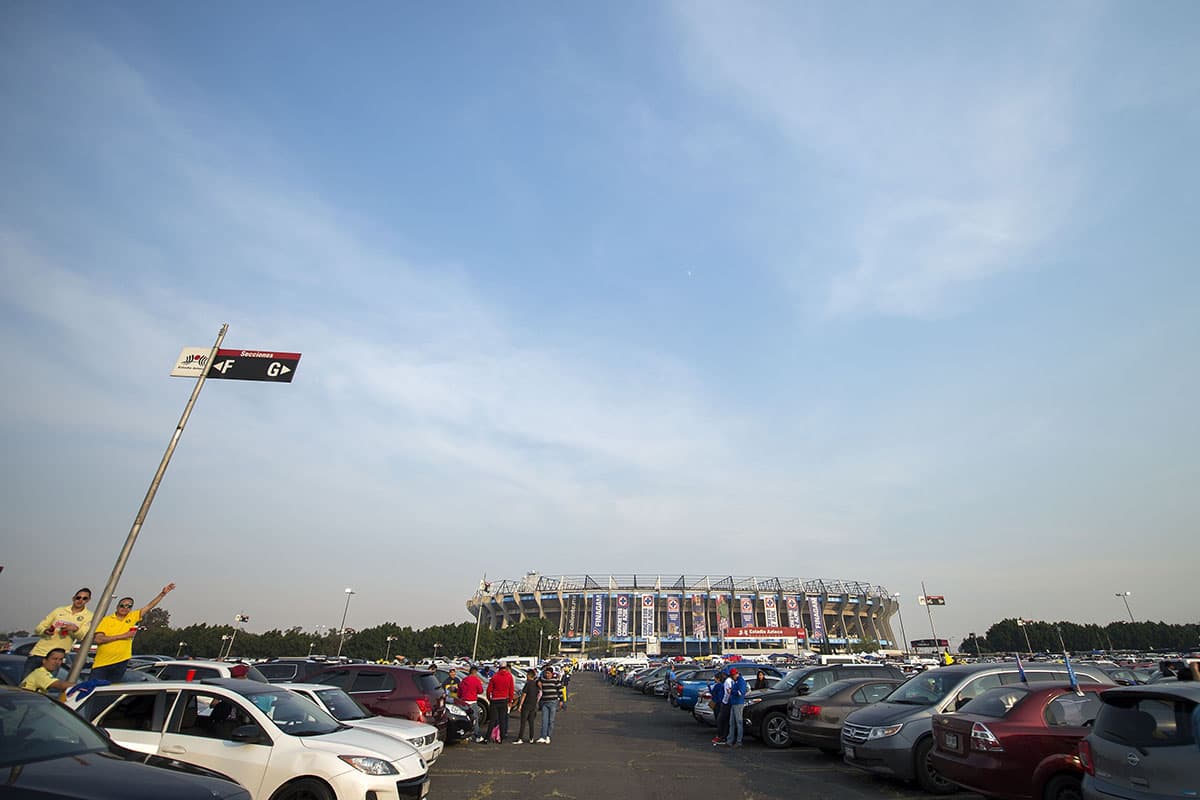 En el Estadio Azteca se vive la Final del Apertura 2018 entre Cruz Azul y América.