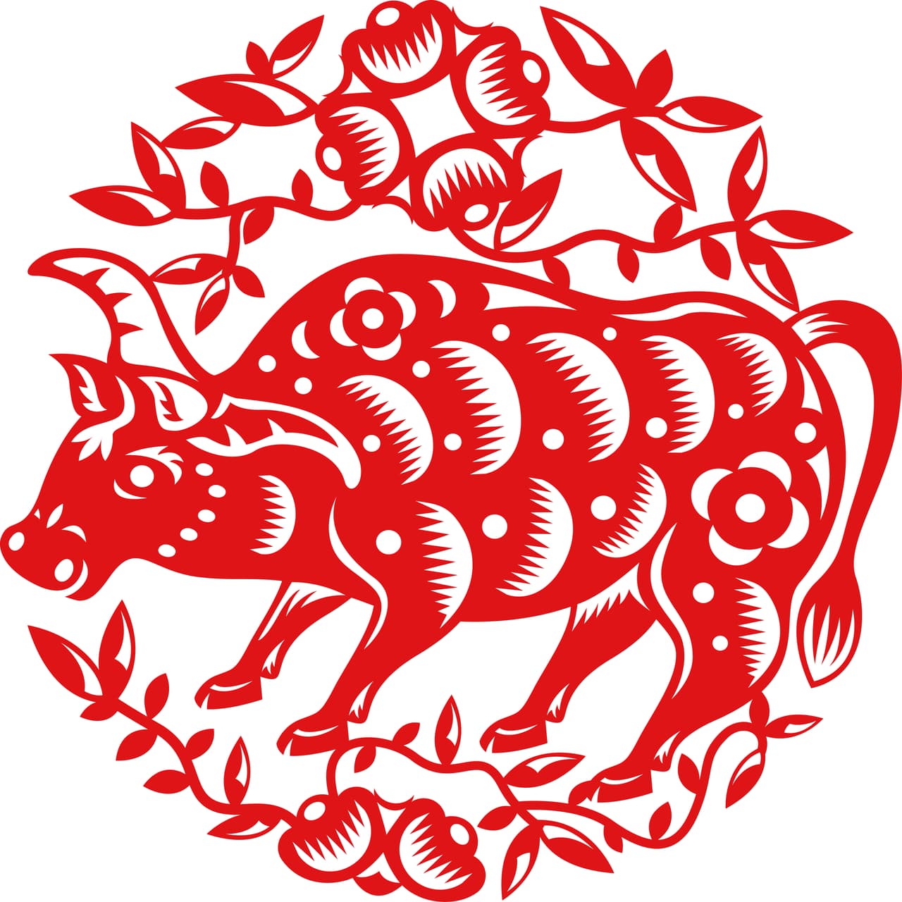 El Buey en el Mes del Gallo (del 22/23 de agosto al 22/23 de septiembre) (Los nacidos en 1937, 1949, 1961, 1973, 1985, 1997, 2009)