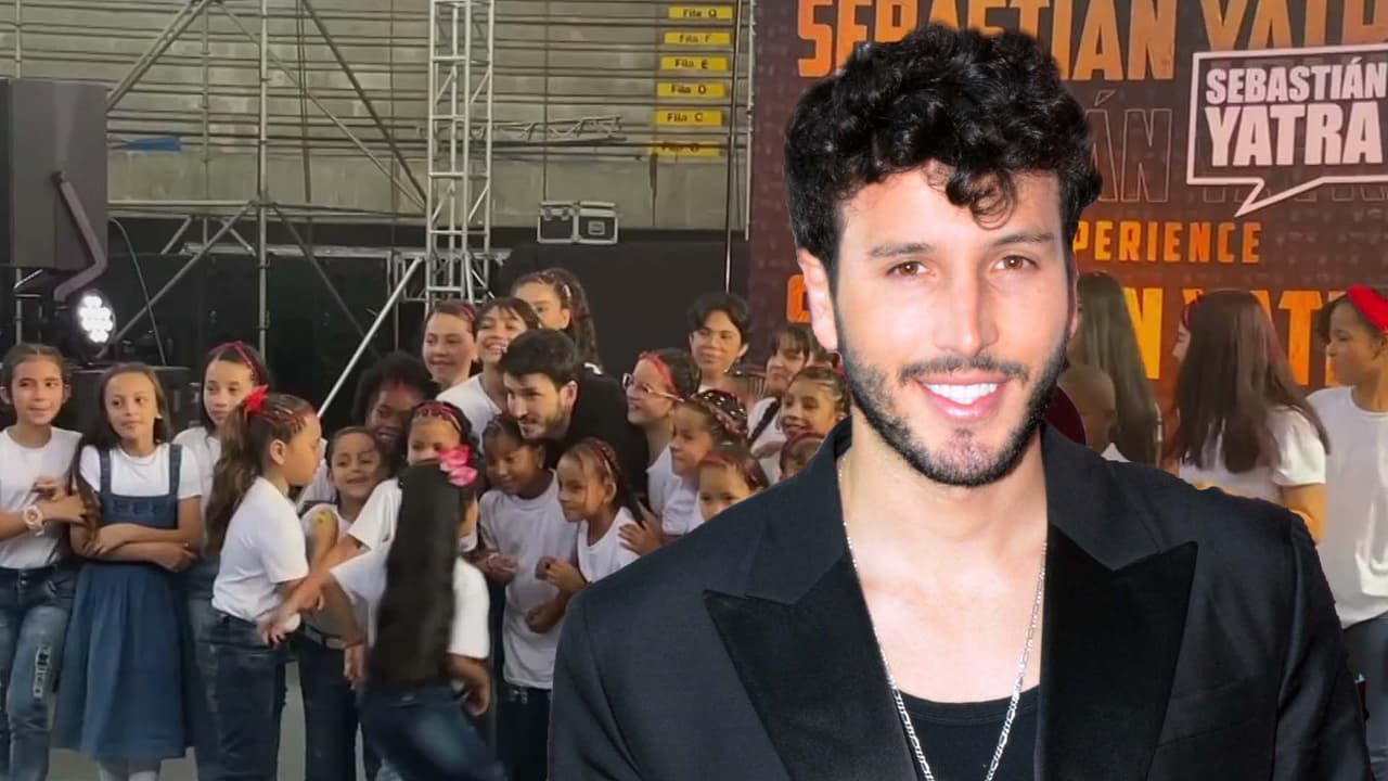 Sebastián Yatra fue sorprendido por sus fans más pequeños durante la promoción de 'Dharma Tour'