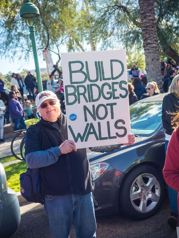 Con diferentes mensajes para el mandatario Donald Trump los participantes quisieron hacerse escuchar.