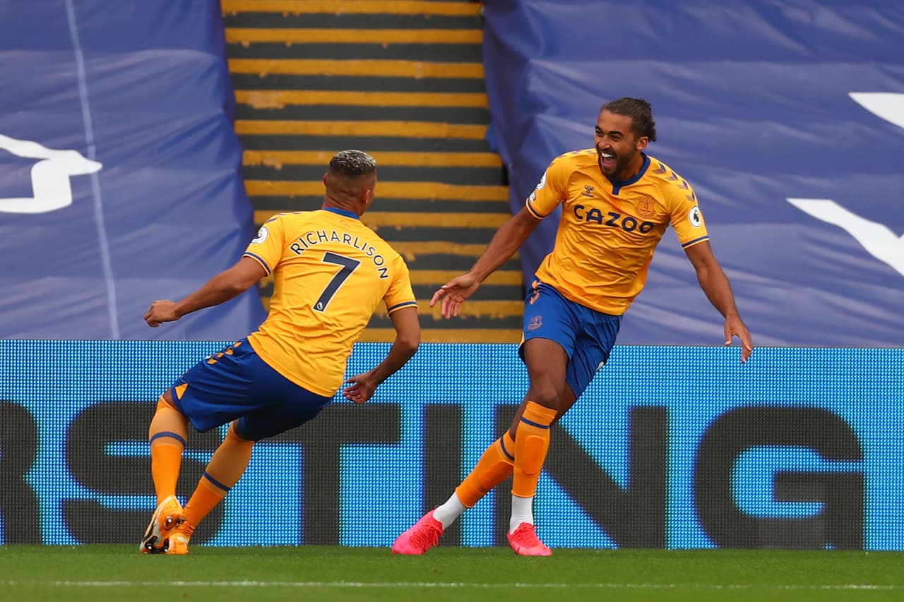 Dominic Calvert-Lewin (10’) abrió el marcador para los visitantes.