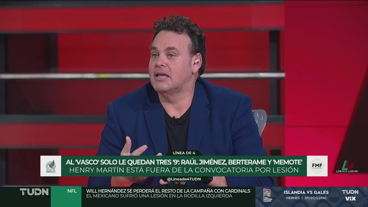 Faitelson señala al mejor delantero del Tri: "Con todo respeto"