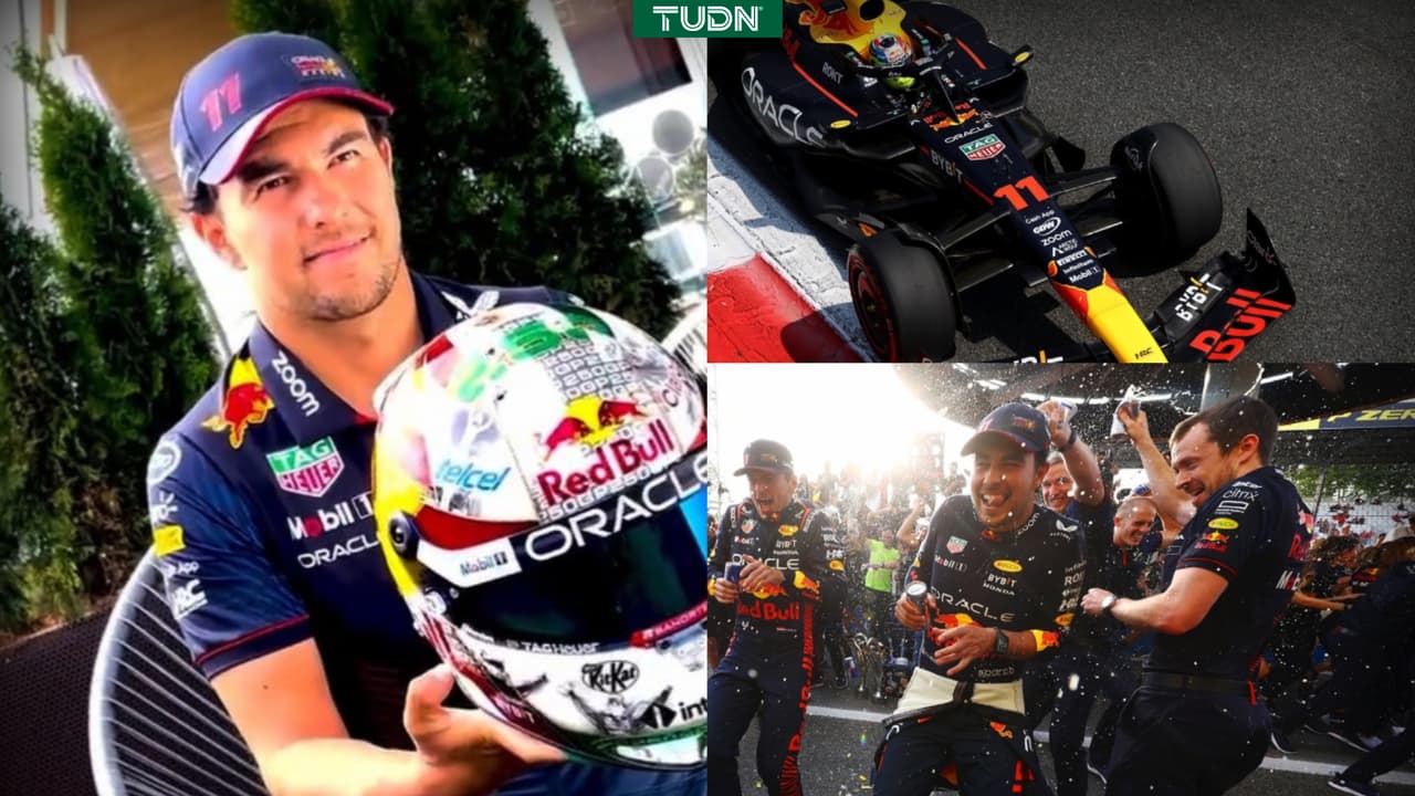 ¡Casco especial! Checo vivirá un GP de Singapur a flor de piel