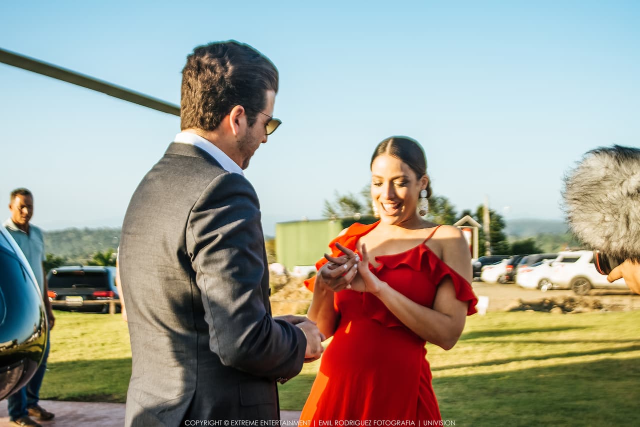 Así fue la propuesta de matrimonio a Aleyda Ortiz