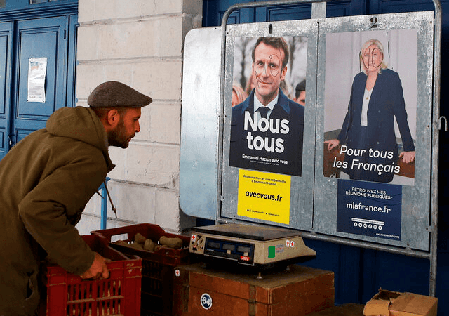 Elecciones en Francia: el país decide su destino entre el centrista Macron y la ultraderechista Le Pen