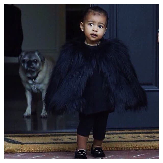 North West siempre nos ha enamorado con sus encantadoras fotos.