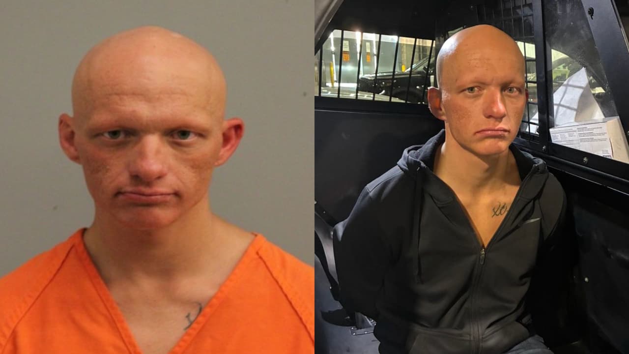 Exconvicto amenaza con disparar a un oficial en la cabeza tras ser detenido en el noroeste de Houston