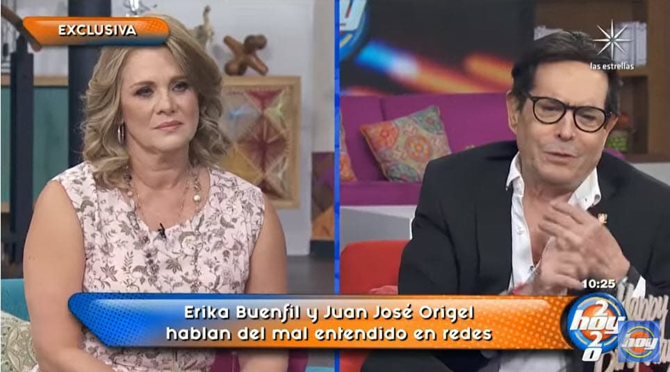 También le reclamó el supuestamente haber incitado a sus fans a realizar "amenazas" en contra de ella y Origel: "Me avienta a su ejército de fans contra nosotros, que a mí eso me da idéntico porque yo no como la cabeza leyendo lo que ponen los fans, pero si te quieres pelear,
<b>peléate por algo que sí sucedió</b> no por algo que no".
<br>
