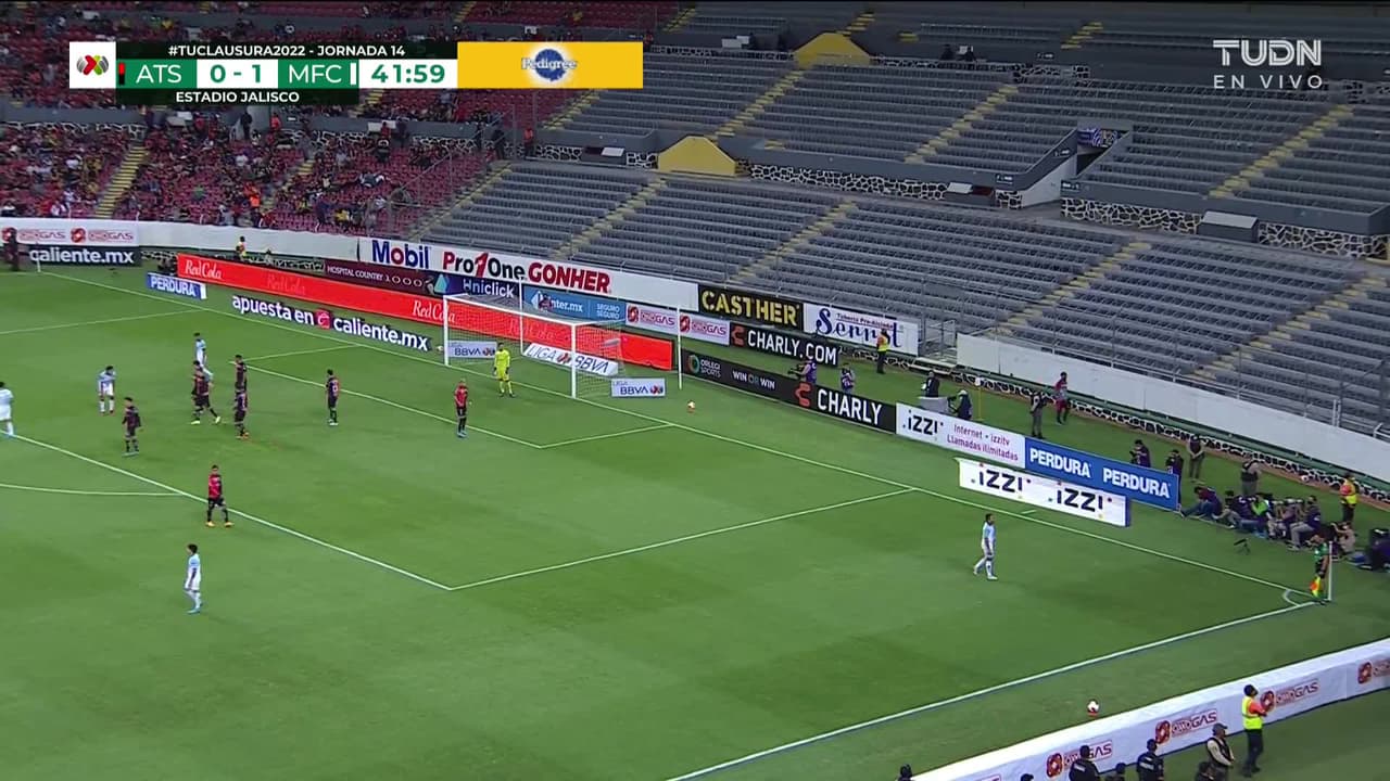 ¡GOOOL! Gonzalo Sosa anota para Mazatlán FC.