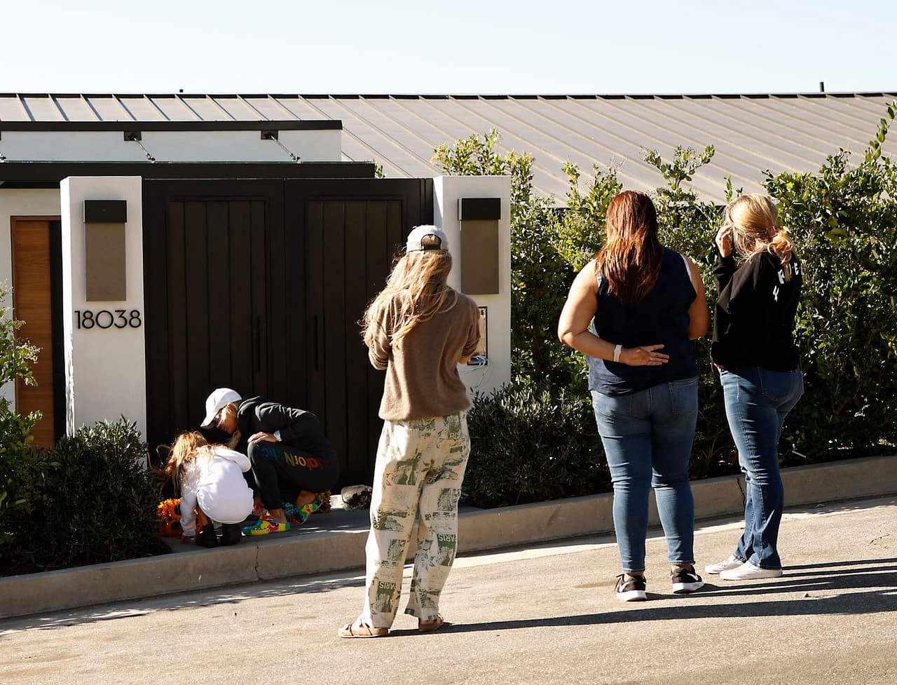 La casa de Perry se encuentra en la zona de Pacific Palisades, en Los Ángeles.