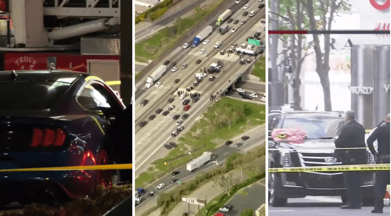 El sospechoso del triple tiroteo en Los Ángeles falleció a manos de la policía tras una persecución