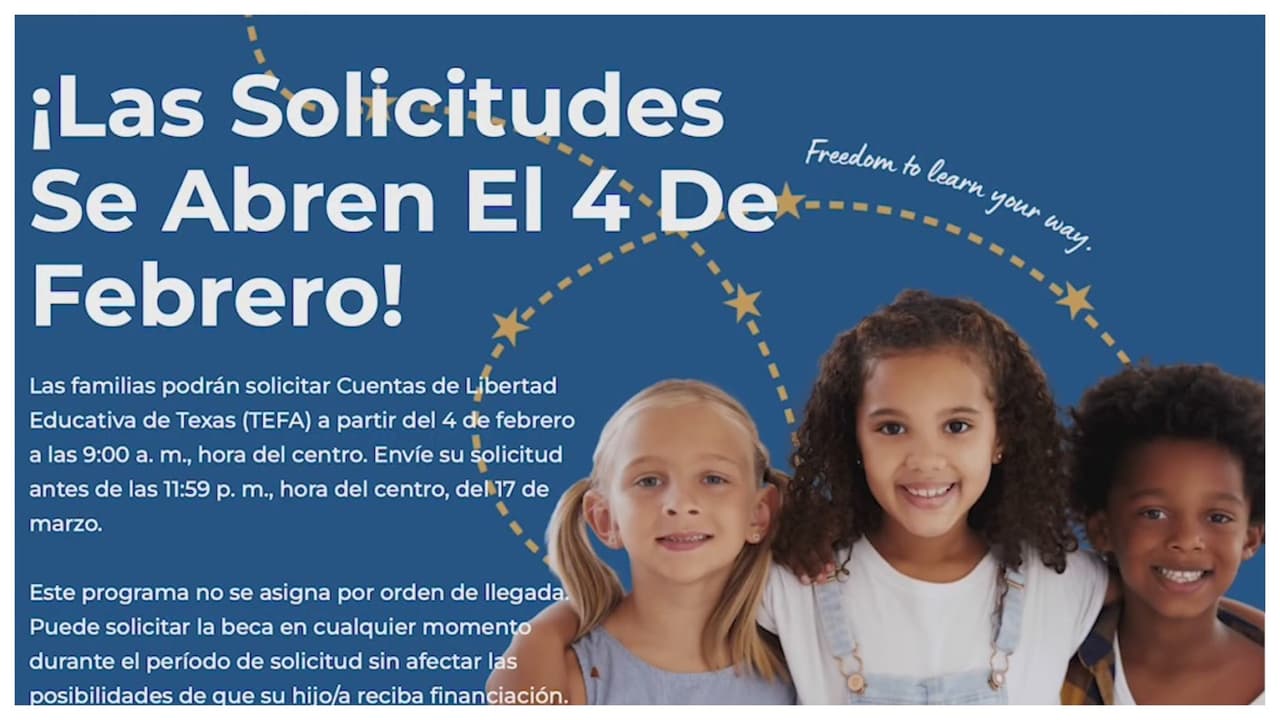 Te explicamos cómo solicitar los vales escolares de hasta $10,000 para educación privada en Texas