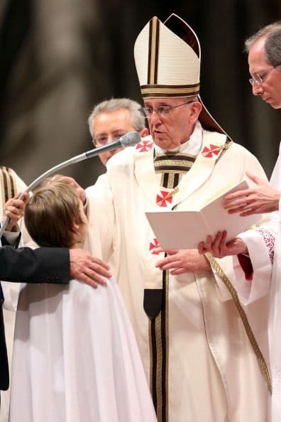El más joven fue Jacopo Capezzuoli, de siete años, que fue bautizado junto con su hermano Giorgio, de diez.