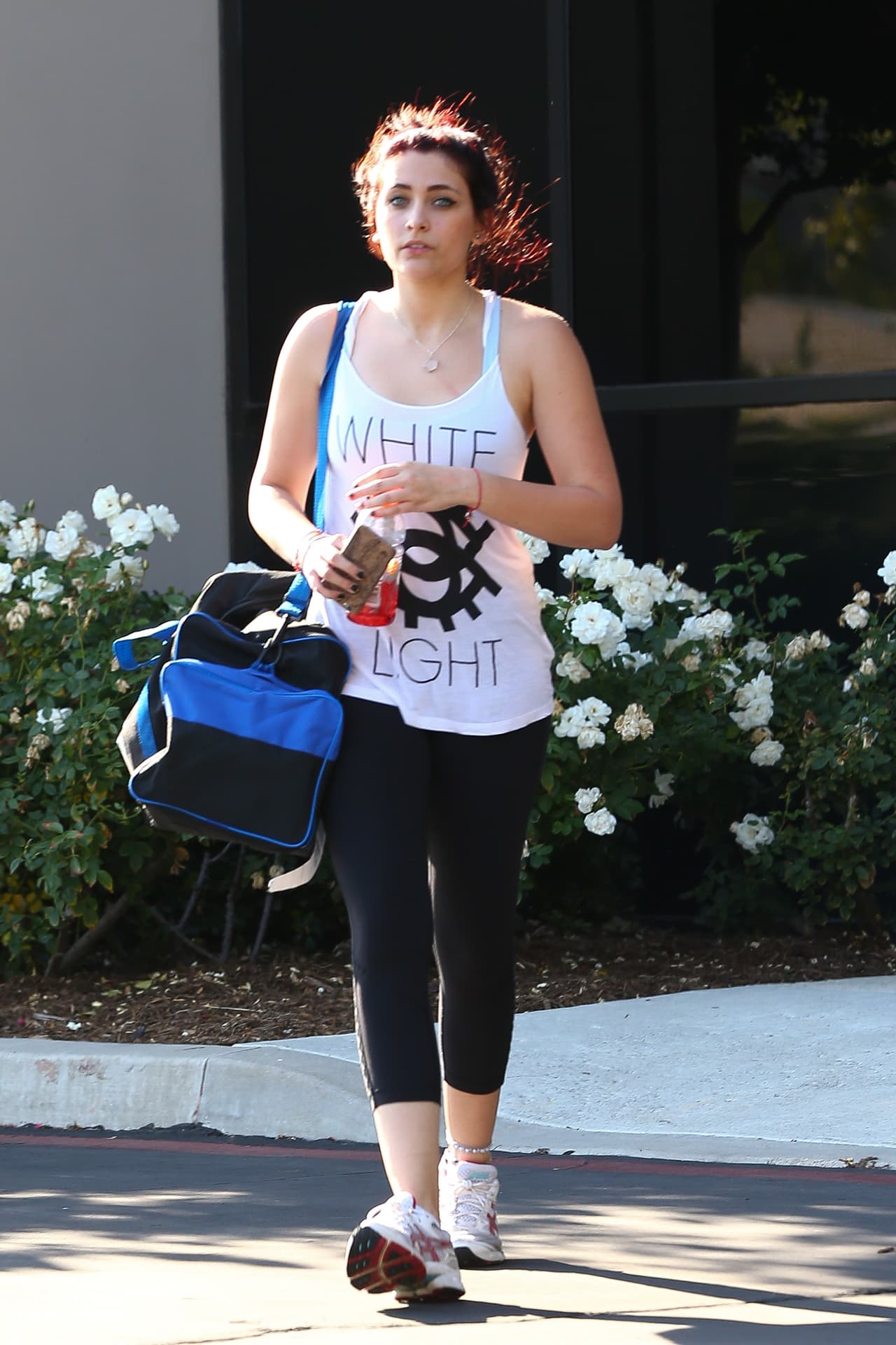 La última vez que vimos a Paris fue saliendo del gimnasio.